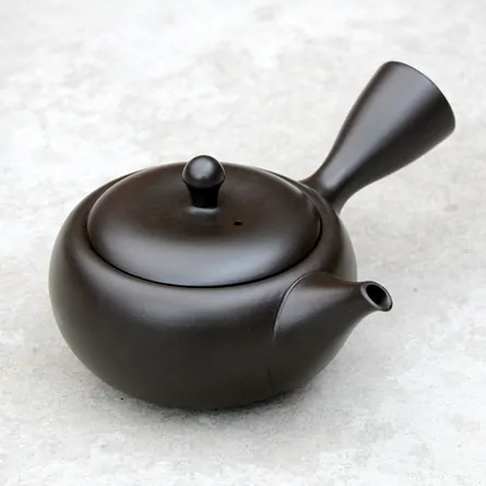 高資 黒曜急須 大