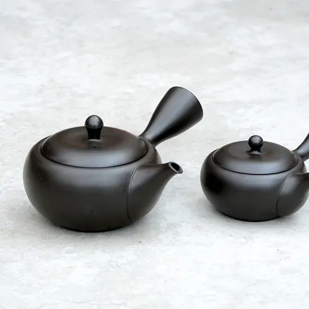 高資 黒曜急須 大
