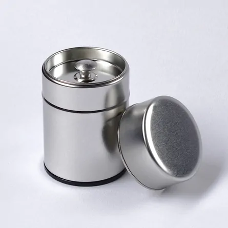 Metal Tea Caddy Small