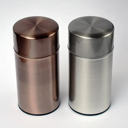 Bronze Color Tea Caddy