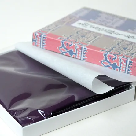 無地帛紗7号　紫