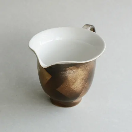 市松湯冷し　茶色