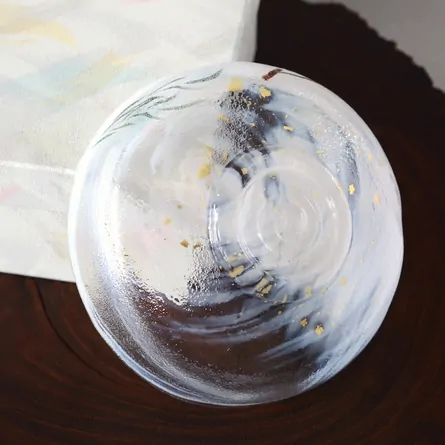 Glass Badarai Chawan Kawasemi