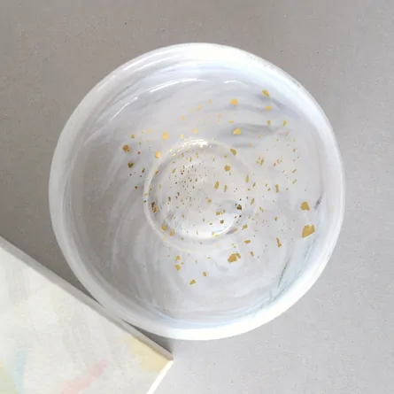Glass Badarai Chawan Kawasemi