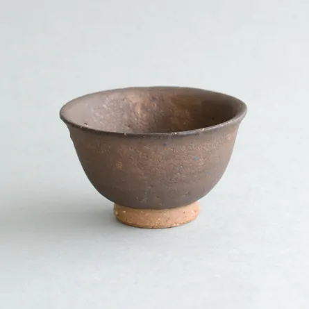 淳蔵黒金彩小湯呑　