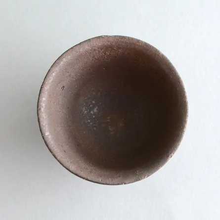 淳蔵黒金彩小湯呑　