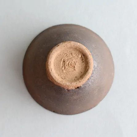 淳蔵黒金彩小湯呑　