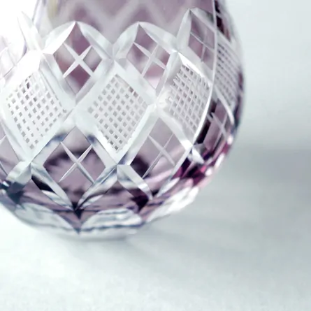 江戸切子振出江戸紫