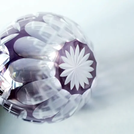 江戸切子振出江戸紫