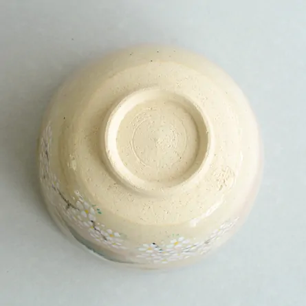 茶碗 乾山 富士に桜