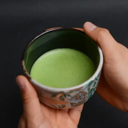 茶碗掛分け竹林に虎
