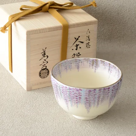 茶碗　仁清　藤　山岡善高