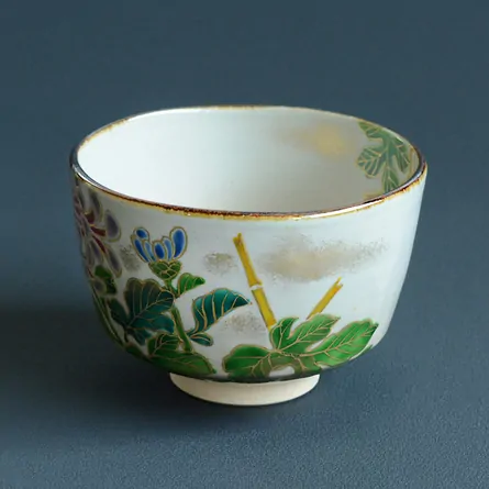 Chawan Kenzan Kiku