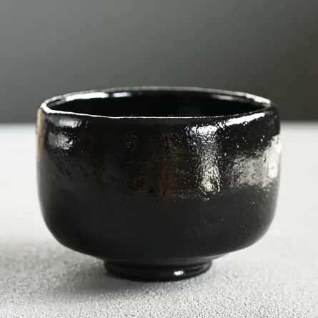 黒楽茶碗長次郎大黒写し