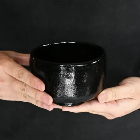 黒楽茶碗長次郎大黒写し