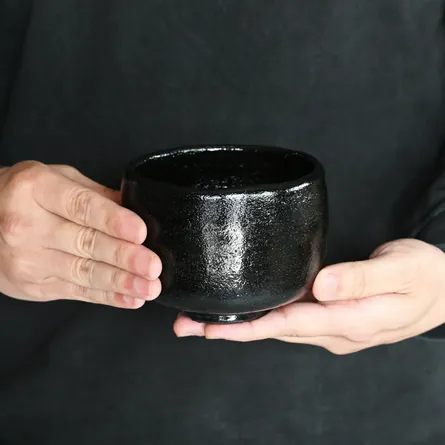 黒楽茶碗長次郎大黒写し