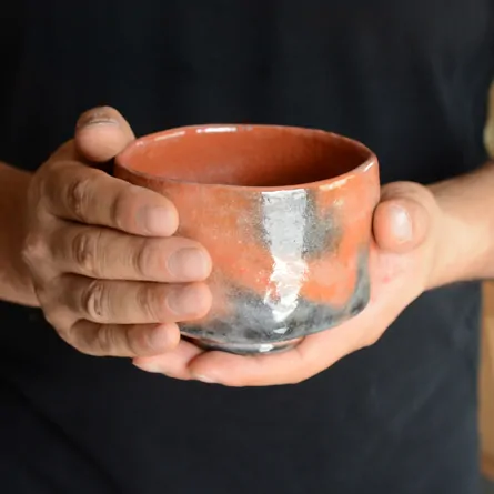 Chawan Akaraku Rinzai Chojiro Utsushi