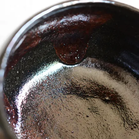 Kuro Raku Chawan Kamiya Kōetsu Utsushi 