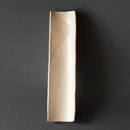 甚秋白泥青海波茶則