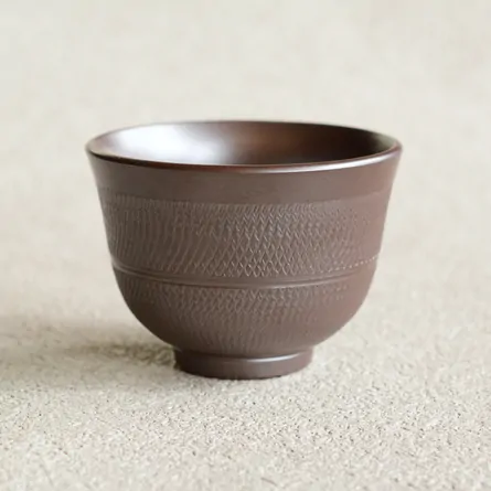 萬古ビリ煎茶碗