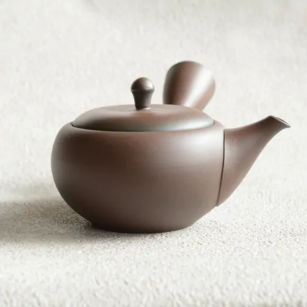 高資紫泥急須 大