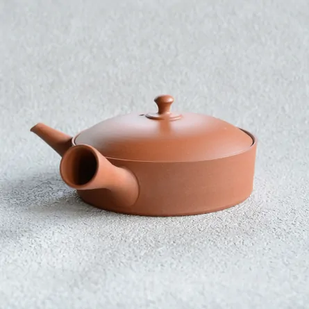 Junzō Shudei Hiragata Kittate Kyusu