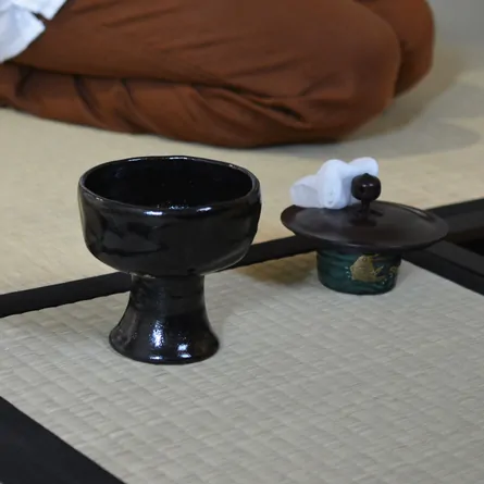 黒楽茶碗馬上杯