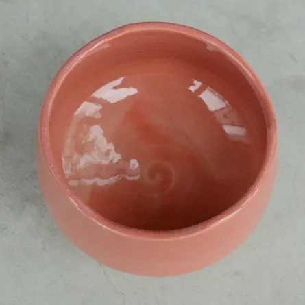 Minoyaki Aka Raku Chawan