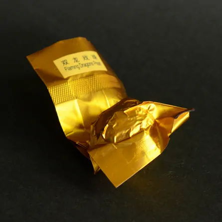 工芸茶双龍戯珠