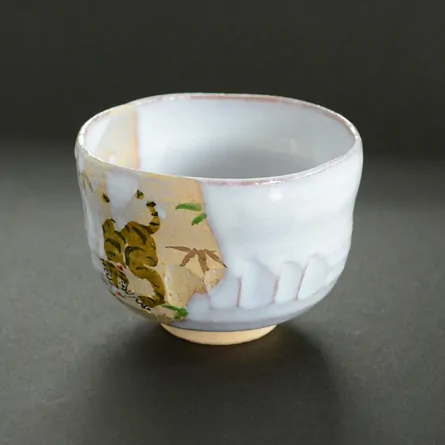 茶碗 掛分け 竹に虎 茶器＆茶道具 抹茶碗 - Sazen Tea