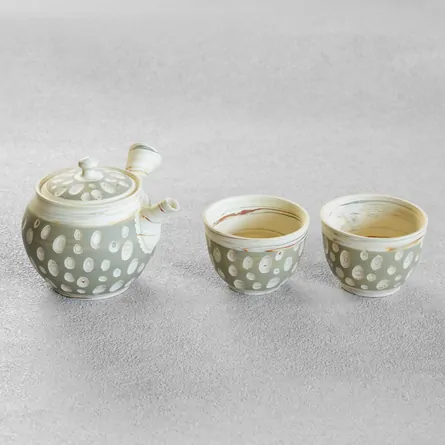 Kenji Hakudei Midori Mizutama Teaset
