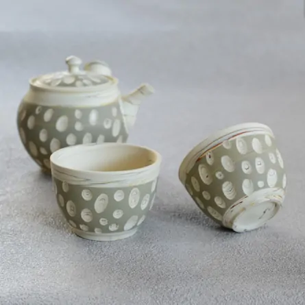 Kenji Hakudei Midori Mizutama Teaset