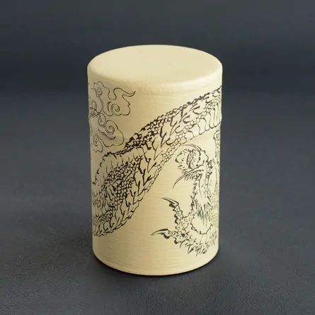 Rinpa Dragon Tea Caddy