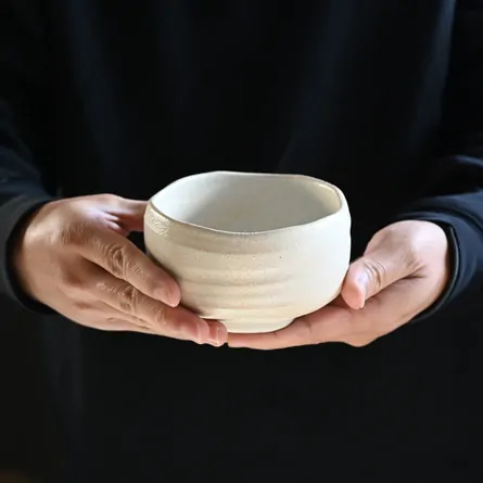 Rikyū Chawan Shiro 