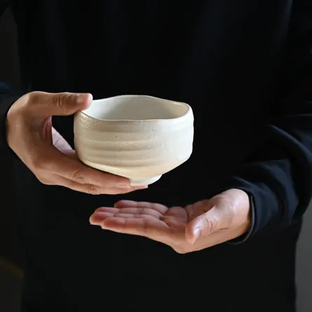 Rikyū Chawan Shiro 