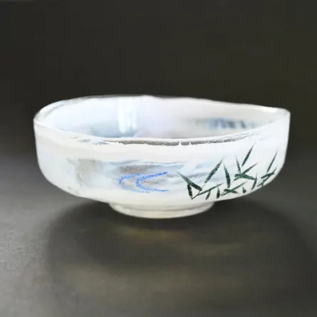 Glass Badarai Chawan Kawasemi