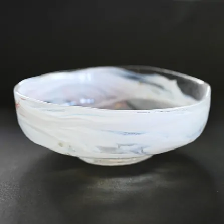 Glass Badarai Chawan Chōjūgiga