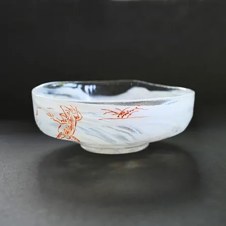硝子馬盥茶碗 鳥獣戯画 茶器＆茶道具 抹茶碗 - Sazen Tea