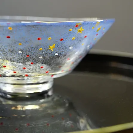 Glass Hira Chawan Hoshizora