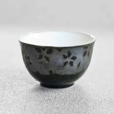 銀彩小煎茶椀