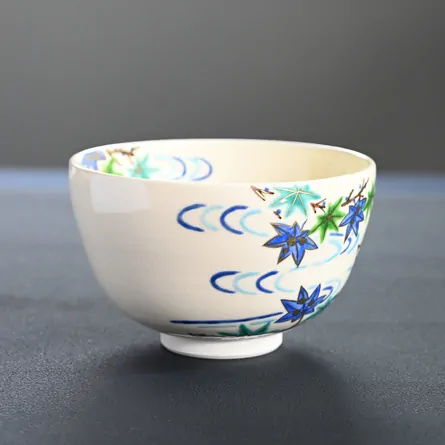 Chawan Ninsei Aokaede ni Kawasemi