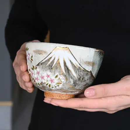 Chawan Haiyū Kakewake Fujisan ni Sakurae