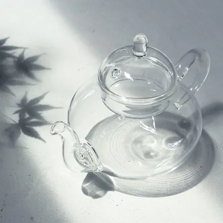 Pear Glass Teapot