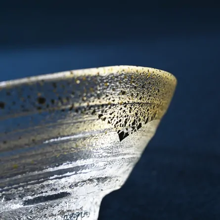 Glass Hira Chawan Aurora