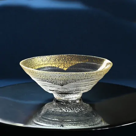 Glass Hira Chawan Aurora