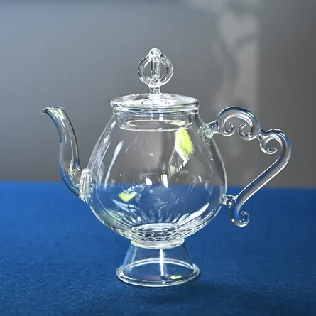 玻璃美人茶壺