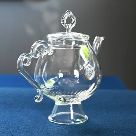 玻璃美人茶壺
