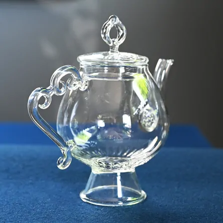玻璃美人茶壺