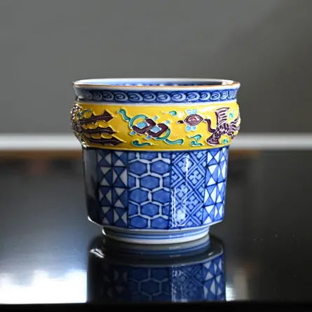 昭阿弥祥瑞交趾鳳凰湯呑