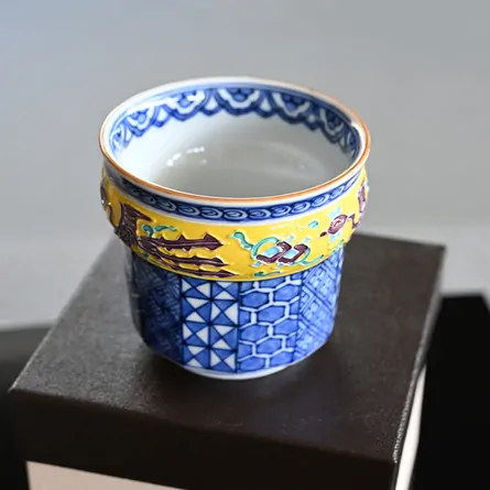 昭阿弥祥瑞交趾鳳凰湯呑